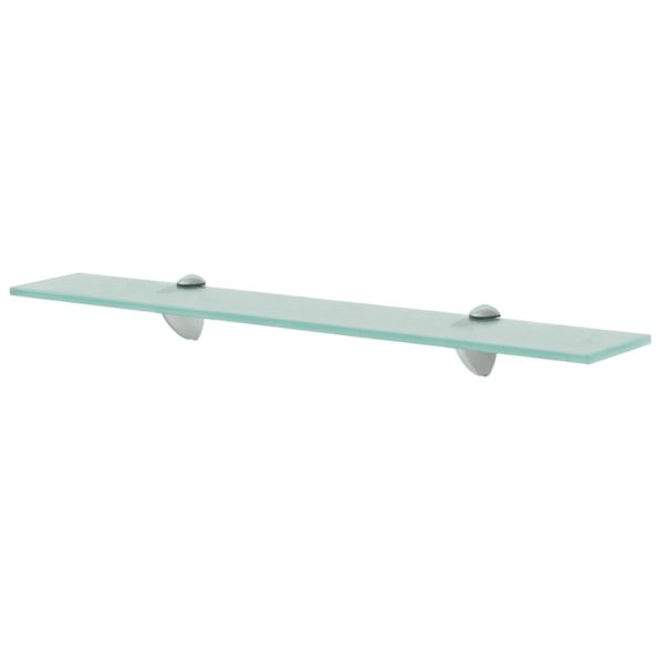 Klaasist seinariiulid, 2 tk, läbipaistev, 60 x 10 cm, 8 mm karastatud turvaklaas – 2