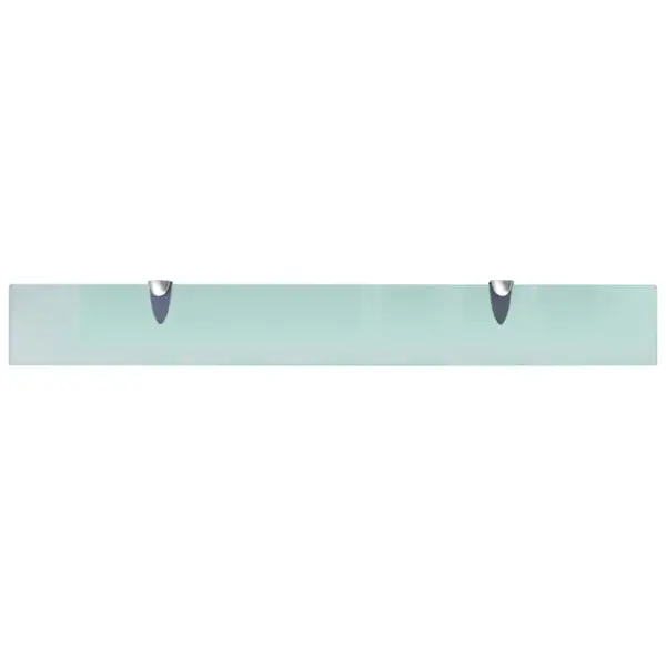 Klaasist seinariiulid 2 tk, läbipaistev, 80 x 10 cm, 8 mm – 4