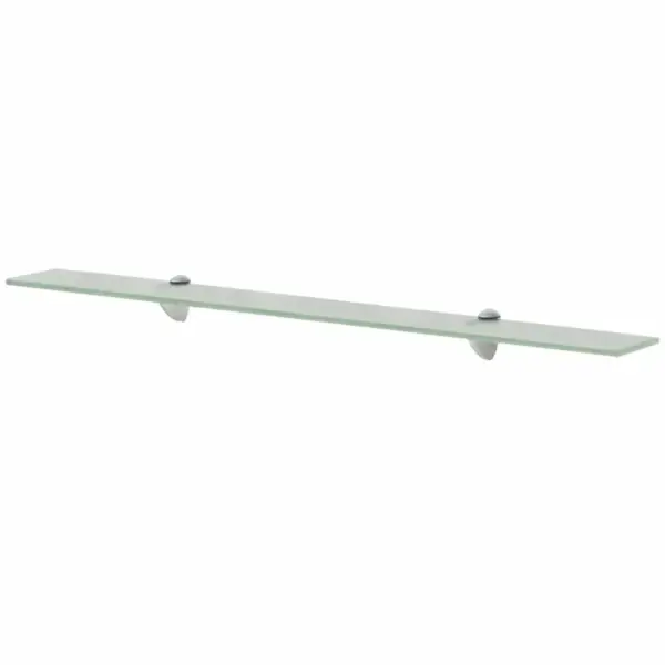 Klaasist seinariiulid, 2 tk, matt karastatud turvaklaas, 90 x 10 cm, 8 mm – 2