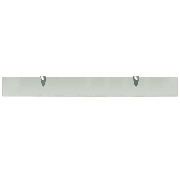 Klaasist seinariiulid, 2 tk, matt karastatud turvaklaas, 90 x 10 cm, 8 mm – 4