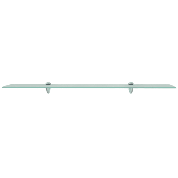 Klaasist seinariiulid, 2 tk, läbipaistev, 90 x 20 cm, 8 mm karastatud turvaklaas – 3