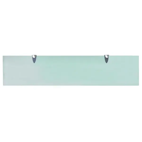 Klaasist seinariiulid, 2 tk, läbipaistev, 90 x 20 cm, 8 mm karastatud turvaklaas – 4