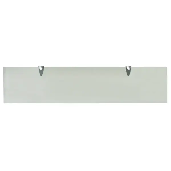 Hõljuvad klaasist seinariiulid, 2 tk, karastatud turvaklaas, 90 x 20 cm – 4