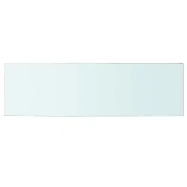 Karastatud klaasist riiulipaneelid, 2 tk, läbipaistev, 100 x 30 cm, 8 mm, 15 kg kandevõimega - 3
