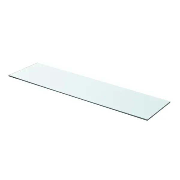 Läbipaistvad karastatud klaasriiulid, 2 tk, 80 x 20 cm - 2