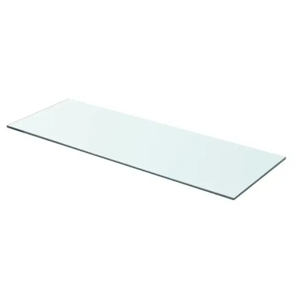 Klaasriiulid 2 tk, läbipaistev karastatud klaas, 70 x 25 cm - 2