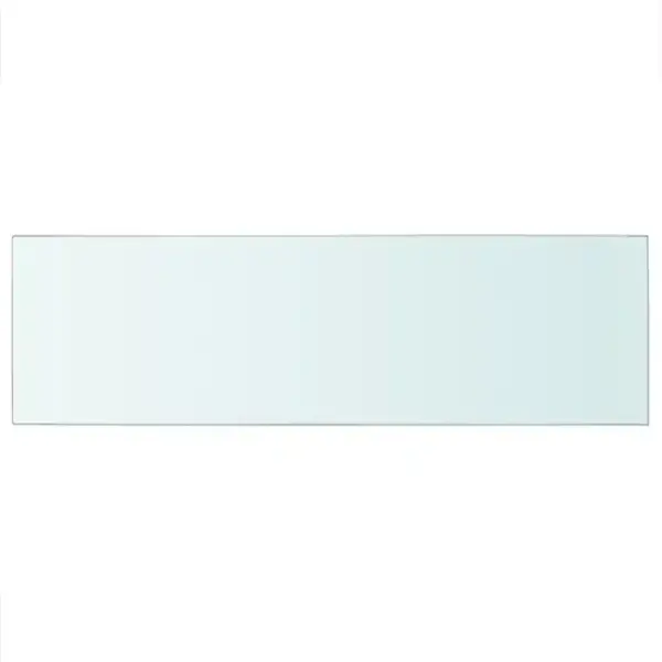 Läbipaistvad karastatud klaasriiulid, 2 tk, 80 x 25 cm, 8 mm, 15 kg kandevõime - 3