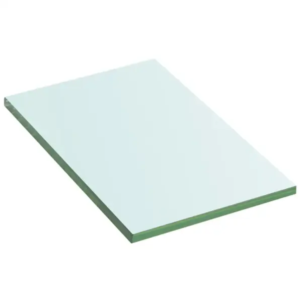 Läbipaistvad karastatud klaasriiulid, 2 tk, 20 x 12 cm, 8 mm, 15 kg kandevõimega - 2