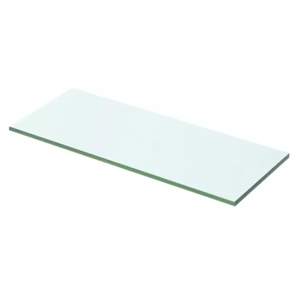 Seinaklaasriiulid 2 tk, karastatud klaas, läbipaistev, 50 x 15 cm - 2
