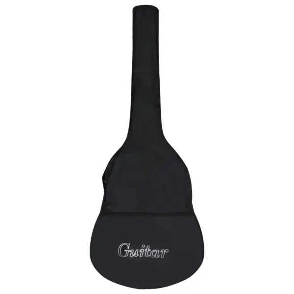 1/2 suuruses klassikaline kitarr lastele ja algajatele kotiga, naturaalne, 34″ – 9