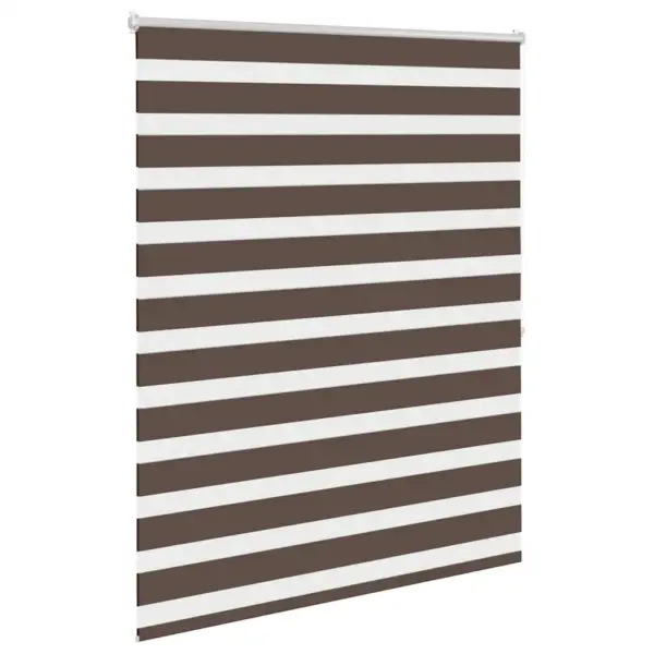 Sebra rullkardin valguse reguleerimiseks, 120 x 175 cm, kohvivärvi, 100% polüester – 3