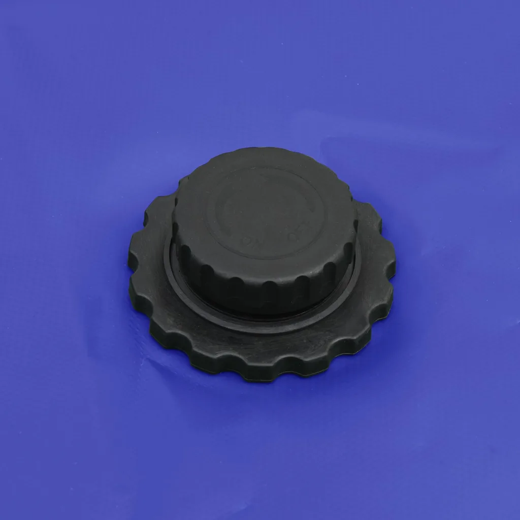 Kokkupandav veepaak kraaniga, 100 L, sinine PVC