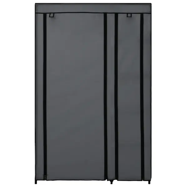 Kokkupandav hall riidekapp fliiskatte ja terasraamiga, 110 x 45 x 175 cm – 4