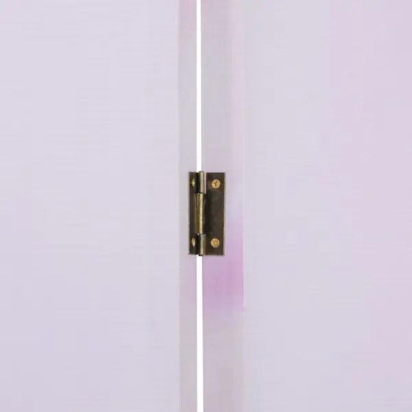 Kokkupandav ruumijagaja sirm lillemustriga, 200 x 170 cm, nulupuidust raam, PVC-kangas – 6