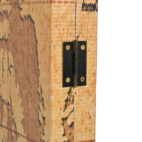 Kokkupandav ruumijagaja maailmakaardiga, kollane, 228 x 170 cm – 3