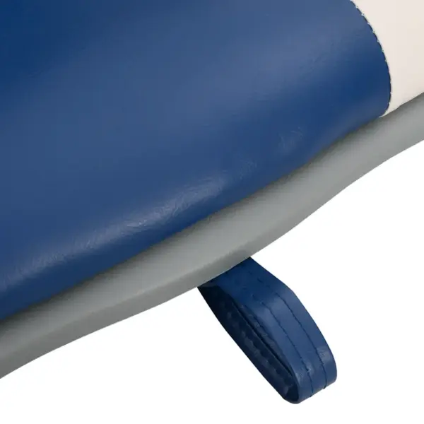 Kokkupandavad paadiistmed 360° pöördalustega, 4-osaline komplekt, sinine-valge, 51,5 x 51 x 41 cm – 13