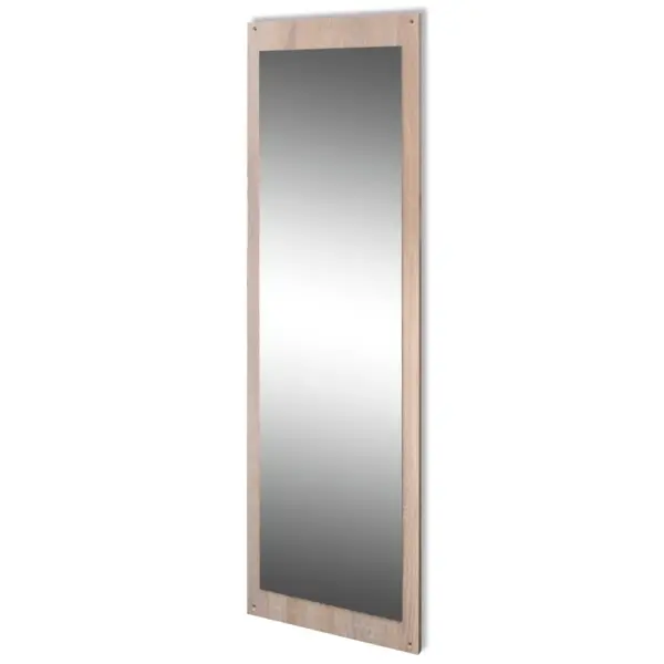 Kolm ühes esikumööbli komplekt jalanõukapi, peegli ja riidenagiga, tamme ja valge, jalanõukapp 80 x 27 x 46,5 cm – 4