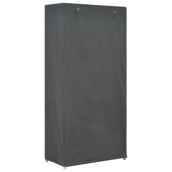 Kolmetasandiline kangast garderoob riidepuuga, hall, 79 x 40 x 170 cm - 3