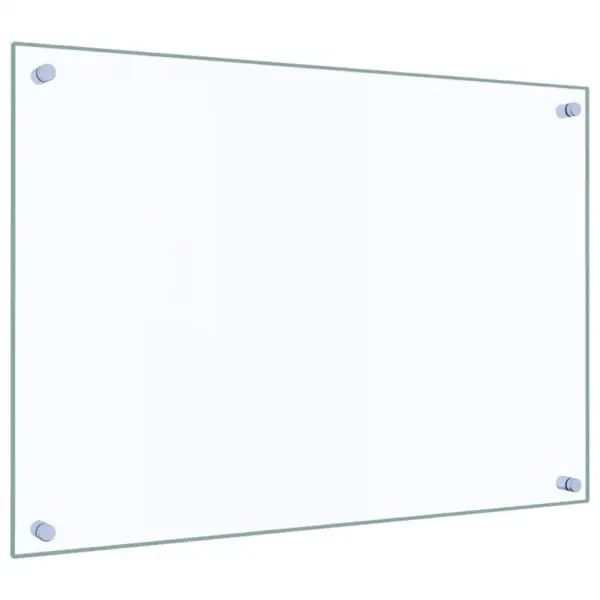 Läbipaistev karastatud klaasist köögi pritsmekaitse, 70 x 50 cm, 6 mm – 5