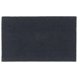 Tumehall flokeeritud kookoskiududest uksematt libisemiskindla PVC põhjaga, 90 x 150 cm