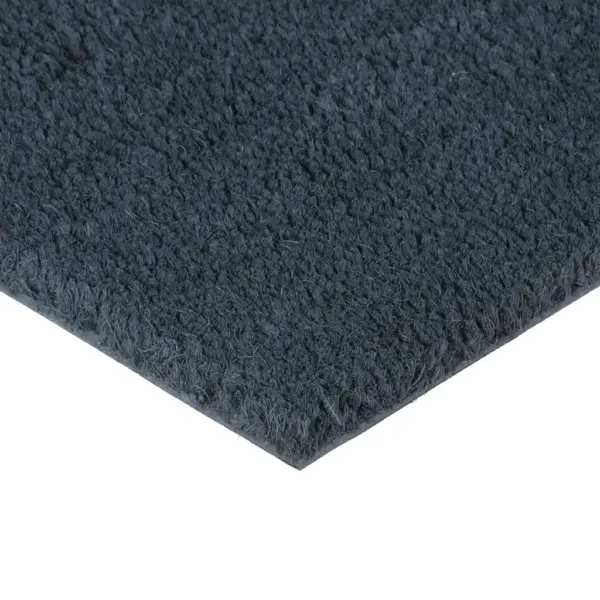 Tumehall flokeeritud kookoskiududest uksematt libisemiskindla PVC põhjaga, 90 x 150 cm – 4