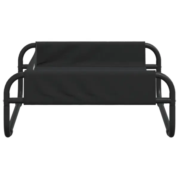 Kõrgendatud koeravoodi, antratsiithall, 600D Oxford kangas ja teras, 57 x 57 x 24 cm – 6