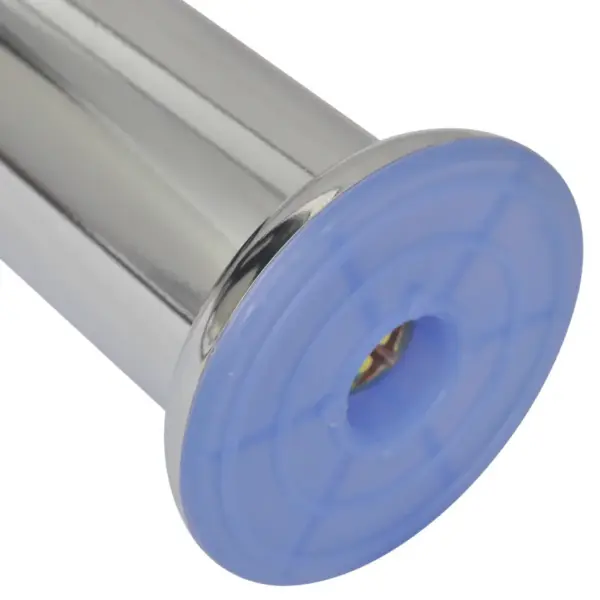 Kroomitud ümmargused diivanijalad, 8 tk, 120 mm – 4