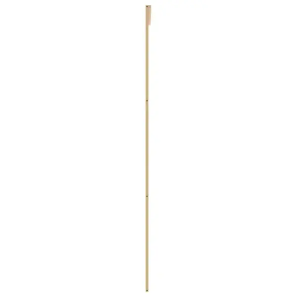 Kuldne mattklaasiga liuguks, 90 x 205 cm, ESG-klaas ja alumiinium – 5