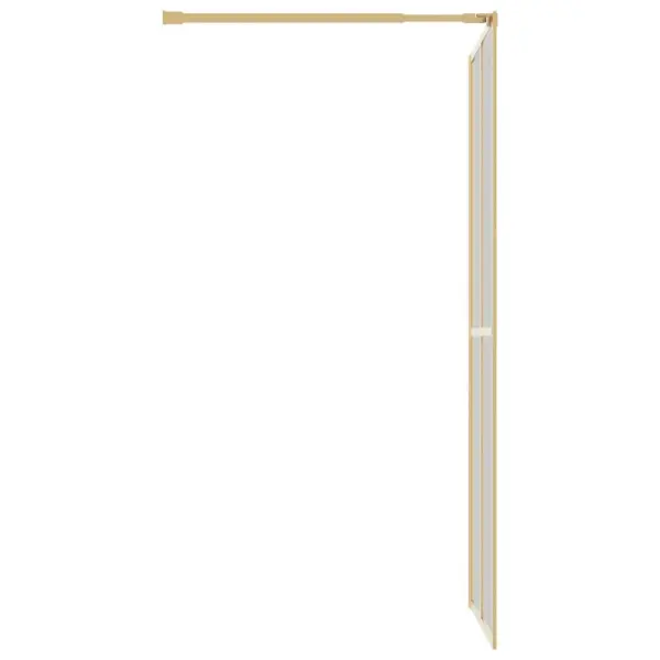 Kuldse raamiga dušisein läbipaistvast ESG-klaasist, 80 x 195 cm – 4