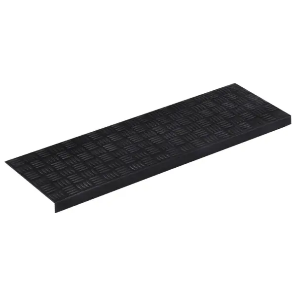 Libisemiskindlad kummist trepiastmematid, must, 25 x 75 cm, 10 tk – 4