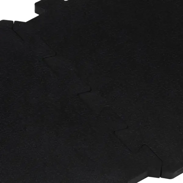 Lukustatavad kummist põrandamatid, 9 tk, must, 30 x 30 cm, 16 mm – 7