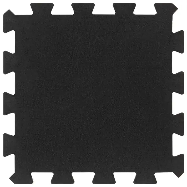 Kummist põrandamatid kodusesse jõusaali, omavahel lukustatavad, 16 tk, must, 30 x 30 cm, 16 mm – 2