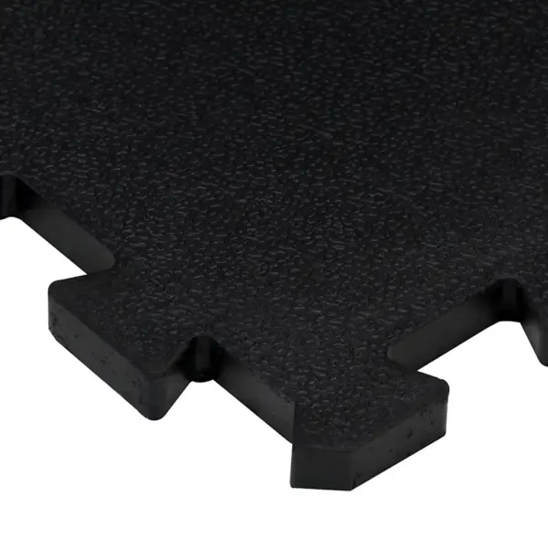 Kummist põrandamatid kodusesse jõusaali, omavahel lukustatavad, 16 tk, must, 30 x 30 cm, 16 mm – 6
