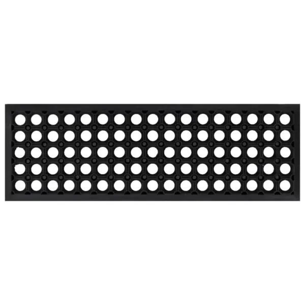 Kummist trepiastme matid, must, 10 tk, 25 x 75 cm, 20 mm – 2