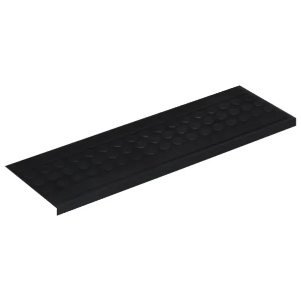 Libisemisvastased kummist trepiastme matid, must, 10 tk, 25 x 75 cm – 4