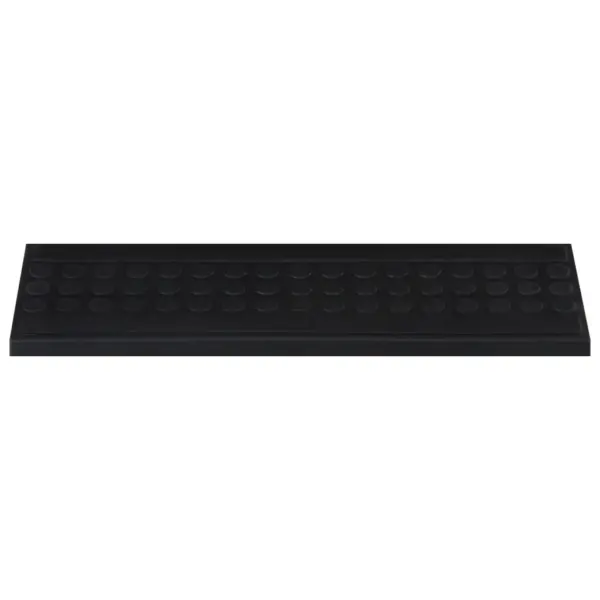 Libisemisvastased kummist trepiastme matid, must, 10 tk, 25 x 75 cm – 5