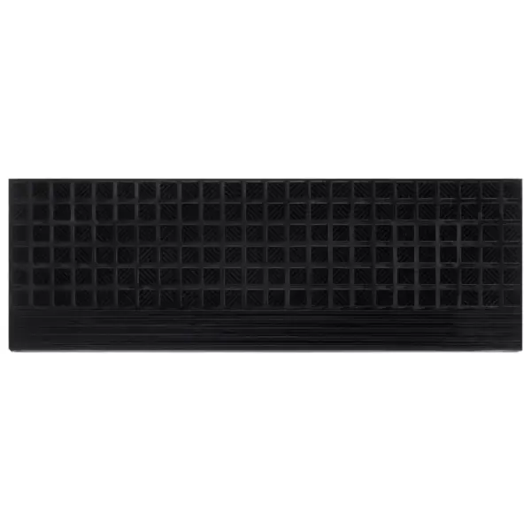 Kummist trepiastmematid, libisemiskindlad, 5 tk, must, 25 x 75 cm – 2