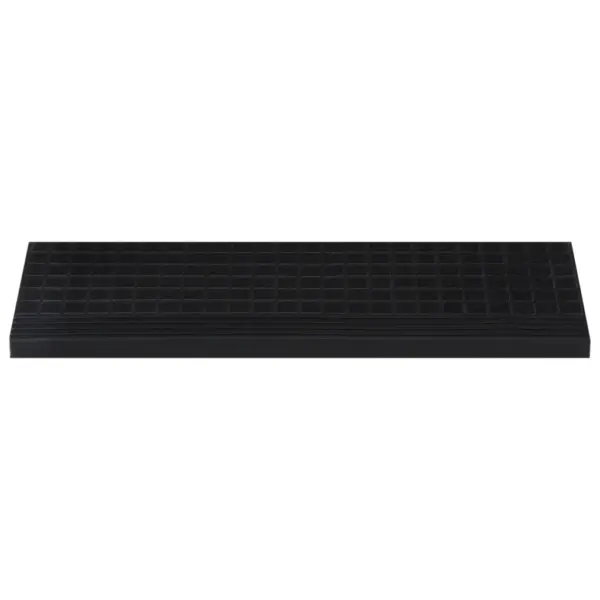 Kummist trepiastmematid, libisemiskindlad, 5 tk, must, 25 x 75 cm – 5