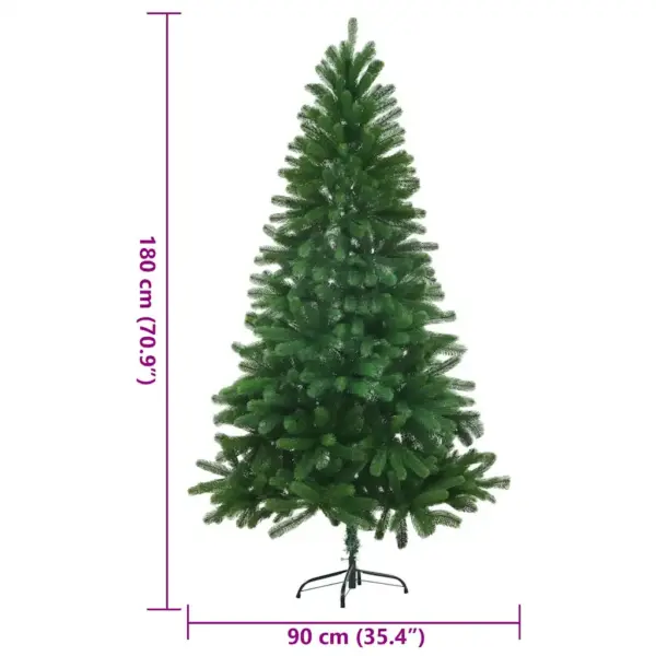 Kunstkuusk elutruude okastega, 180 cm, roheline, 700 oksa, terasalusel – 8
