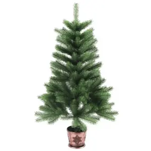 Kunstkuusk potis elutruud okastega, roheline, 65 cm