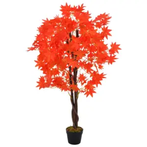 Elutruu kunstvahtrapuu potiga, punane, 120 cm