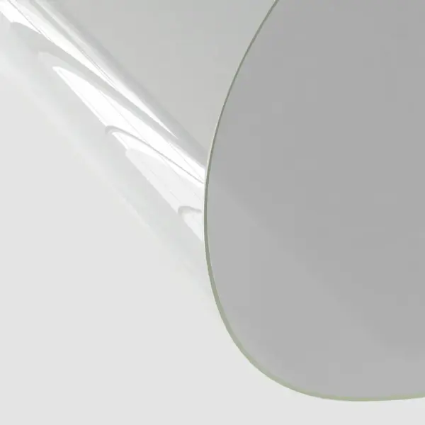 Ümmargune läbipaistev lauakaitse PVC-st, Ø 70 cm, 1,6 mm - 3