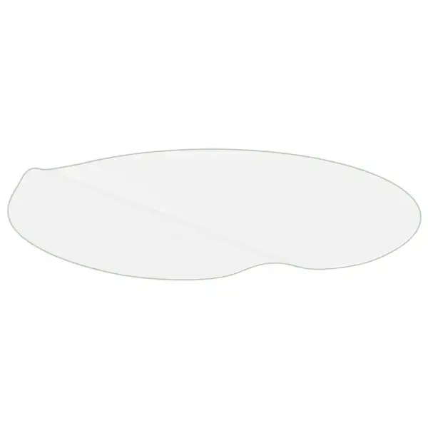 Ümmargune läbipaistev lauakaitse PVC-st, Ø 70 cm, 1,6 mm - 4