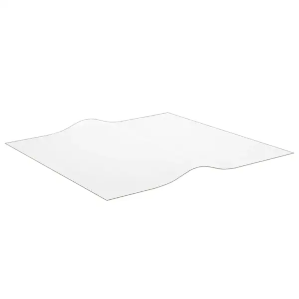 Läbipaistev lauakaitsematt, matt PVC, 80 x 80 cm, 1,6 mm - 3