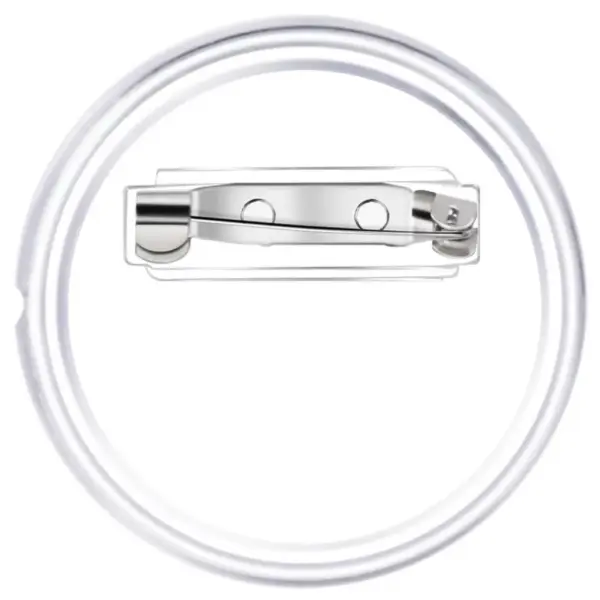 Läbipaistvast akrüülist nupumärkide komplekt, 100 tk, 37 mm – 6