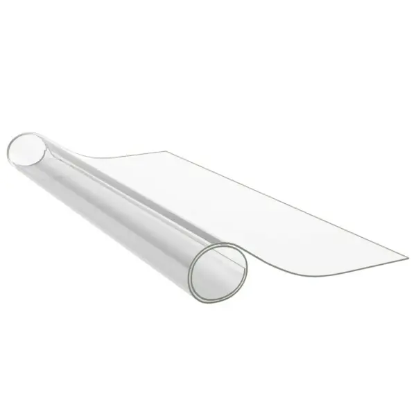 Läbipaistev PVC lauakaitsekile, kriimustuskindel, 100 x 90 cm, 1,6 mm - 4