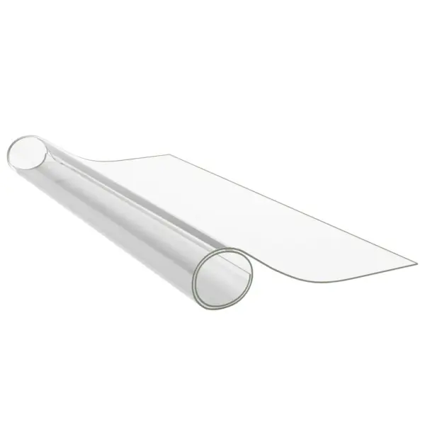 Läbipaistev matt PVC lauakaitsematt 120 x 60 cm, 1,6 mm - 4