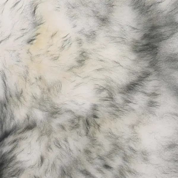 Kõrge karvaga lambanahast toolipadjad, tumehall segu, 2 tk, 40 x 40 cm – 5