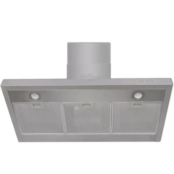 Lame roostevabast terasest pliidikubu LED-valgustusega, 90 cm, 720 m³/h – 2