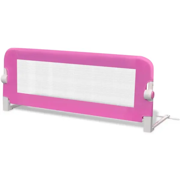 Lapse voodipiirded läbipaistva võrguga, roosa, 2 tk, 102 x 42 cm – 3
